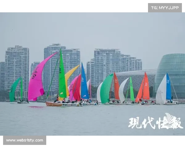 苏州金鸡湖帆船赛即将启航全球二百六十余名顶尖选手竞逐碧波